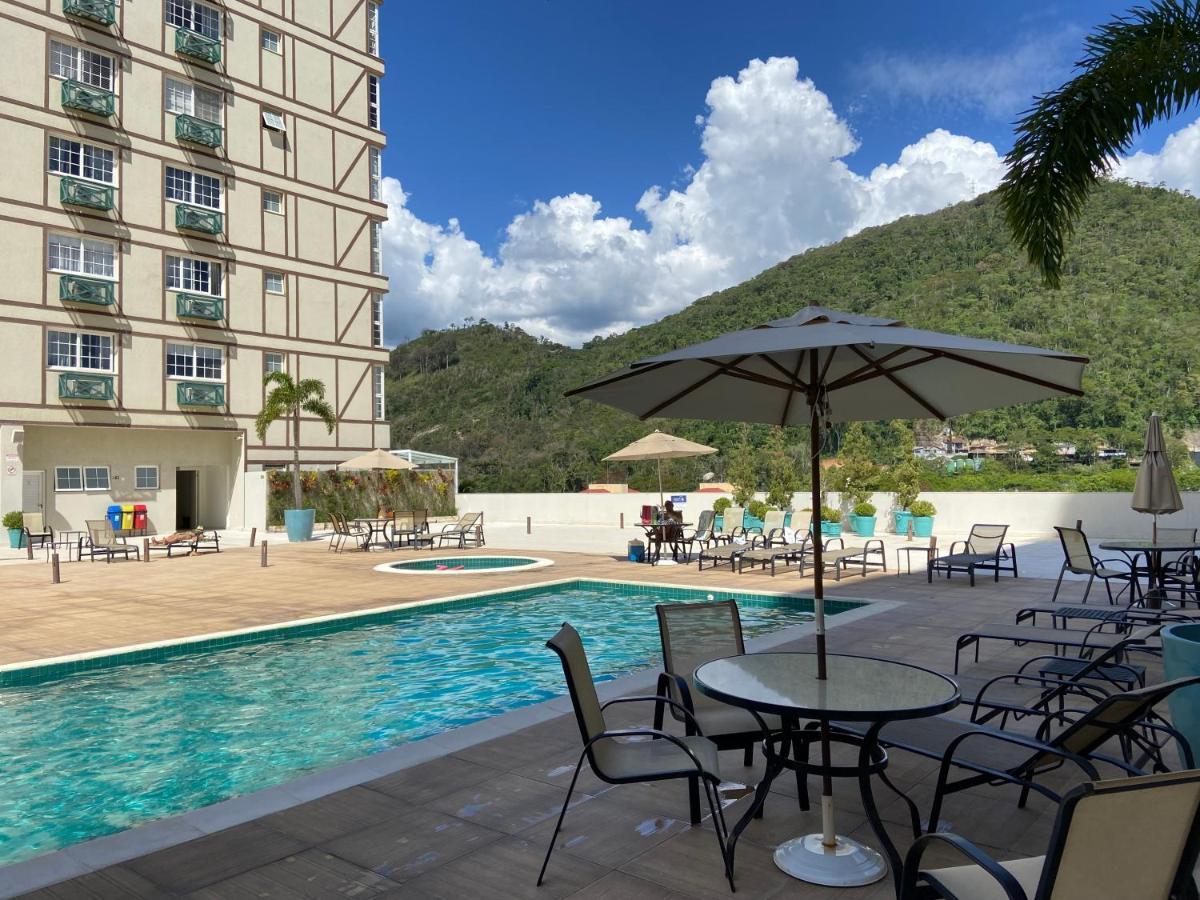 Petrópolis Flat 217 Granja Brasil - Com Piscina Em Itaipava 아파트 외부 사진