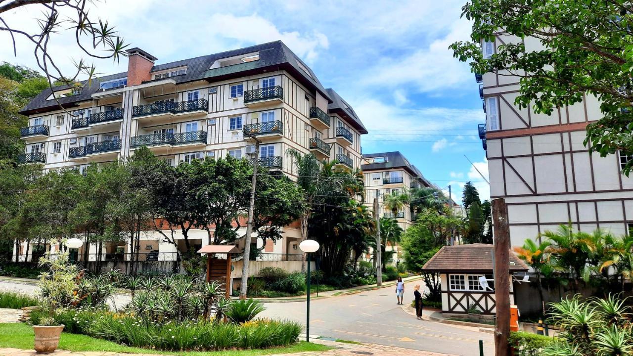 Petrópolis Flat 217 Granja Brasil - Com Piscina Em Itaipava 아파트 외부 사진