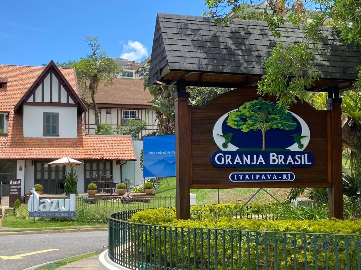 Petrópolis Flat 217 Granja Brasil - Com Piscina Em Itaipava 아파트 외부 사진