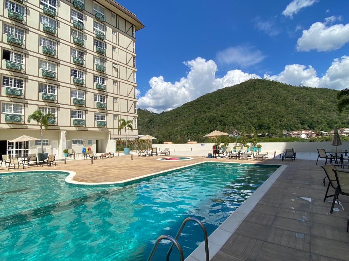 Petrópolis Flat 217 Granja Brasil - Com Piscina Em Itaipava 아파트 외부 사진