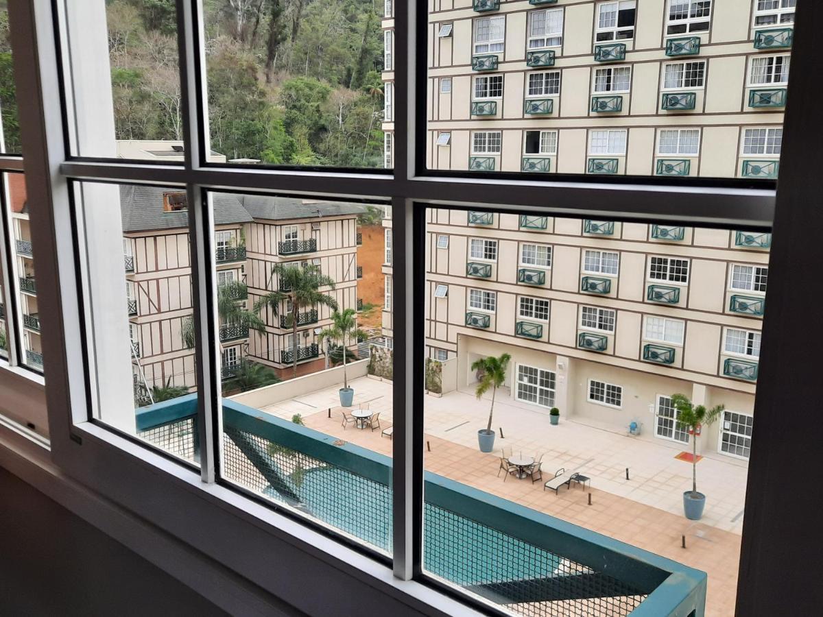 Petrópolis Flat 217 Granja Brasil - Com Piscina Em Itaipava 아파트 외부 사진