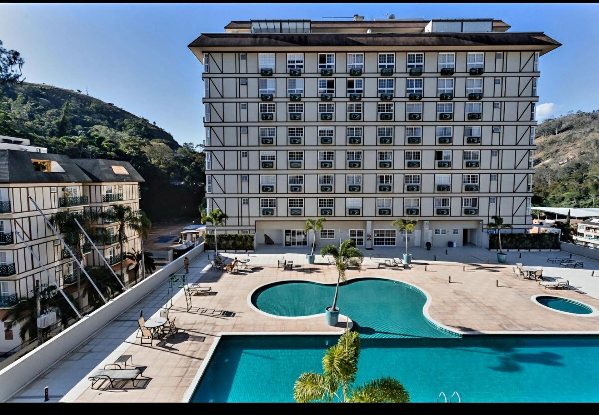 Petrópolis Flat 217 Granja Brasil - Com Piscina Em Itaipava 아파트 외부 사진