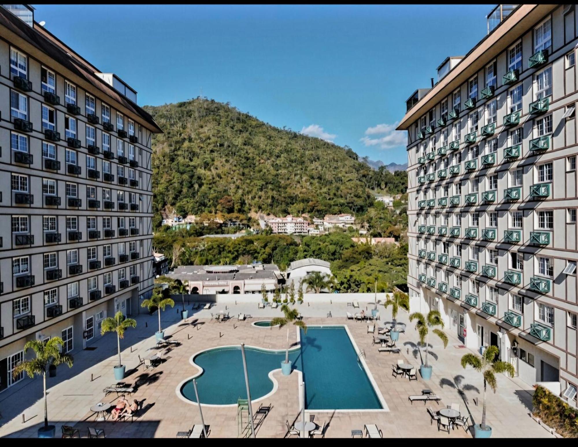 Petrópolis Flat 217 Granja Brasil - Com Piscina Em Itaipava 아파트 외부 사진